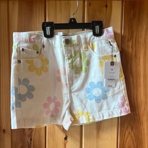 Originality Colorful Floral Kids Shorts
